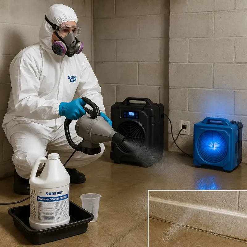 Sanitization and Odor Removal process in Tifton, GA