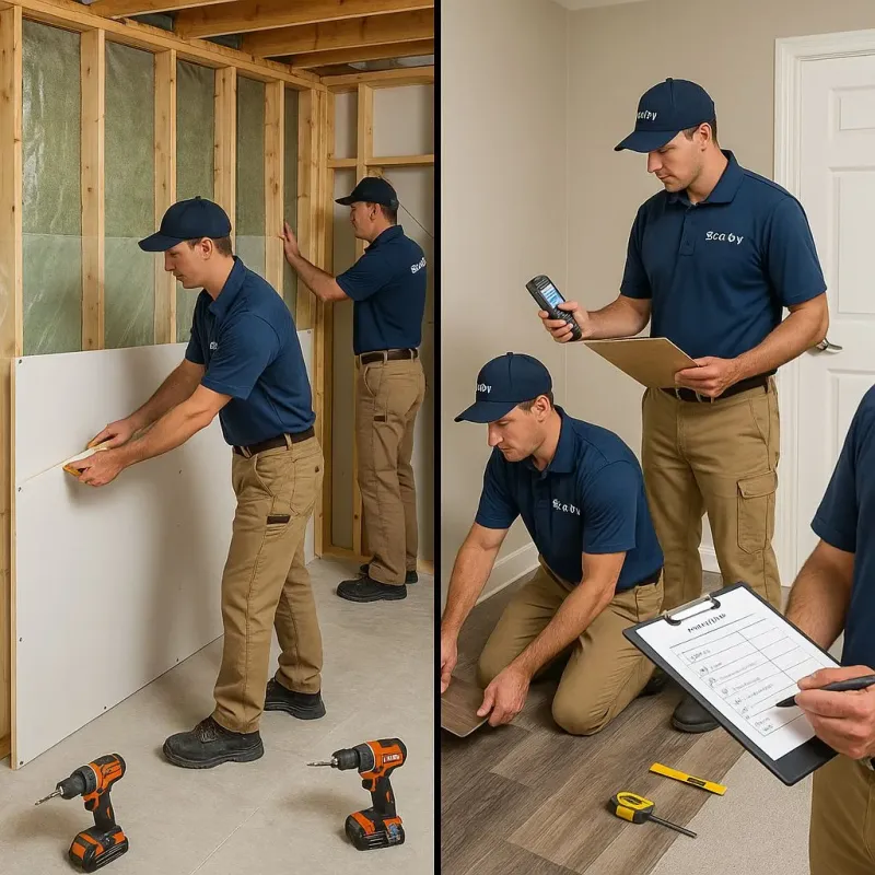 Repairs and Reconstruction process in Tifton, GA