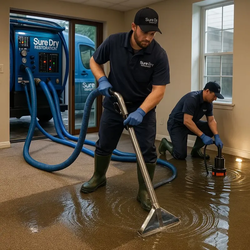 Water Extraction and Removal process in Tifton, GA